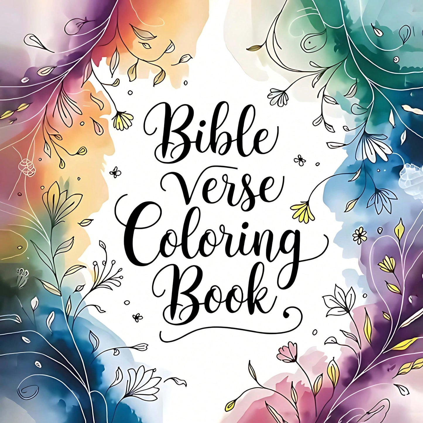 Bible Verse Coloring Book, Suitable For Adults Comfort And Relaxation, Perfect Gift For Valentine's Day, New Year, Birthday And Party, Suitable For Various Holidays, Suitable For Friends, Family And C