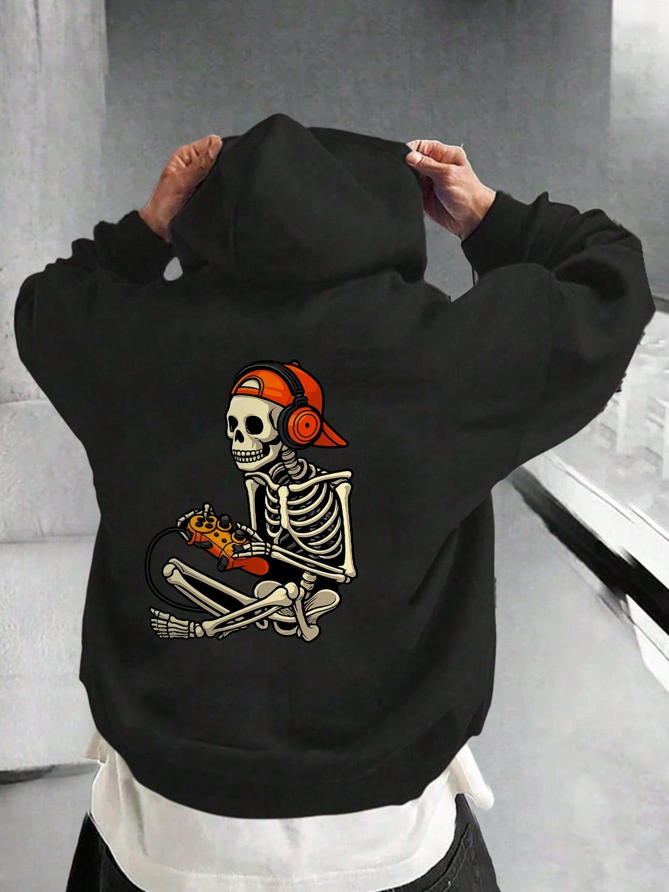 Boys' Hoodies Casual Printed Loose Sweatshirts Children's Clothing