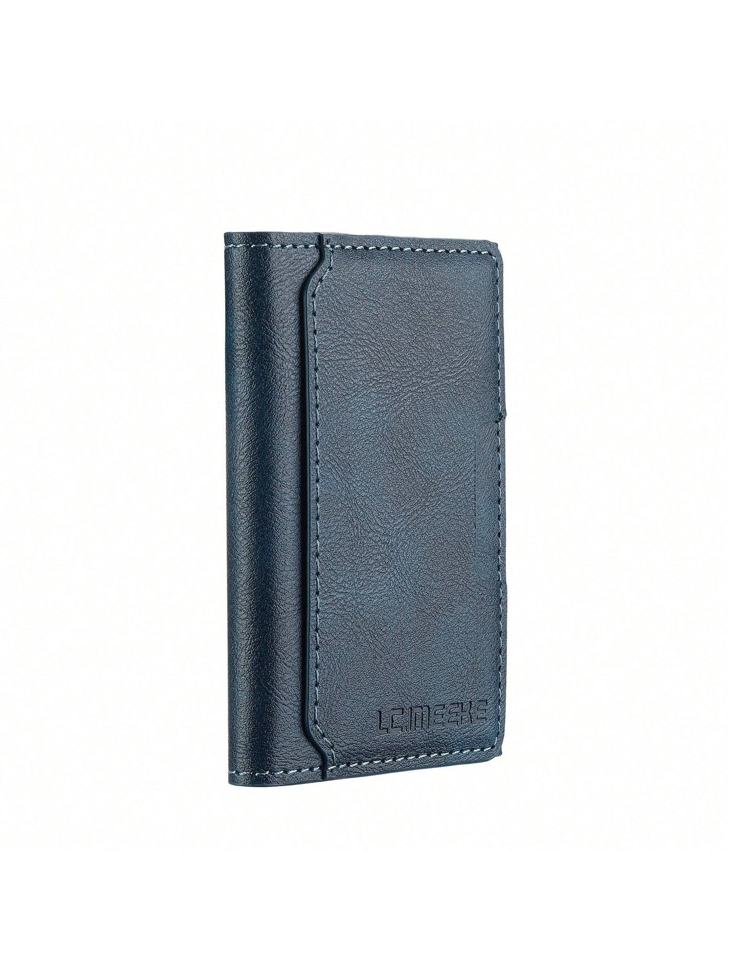 LC.IMEEKE 1pc PU Leather Magnetic Wallet Stand MagSafe Accessory, Compatible With IPhone 17 16/15/14/13/12 Pro/Pro Max/Plus/Mini, Men's Gift, Card Holder, Wallet, Name Card Case, Credit Card Holder