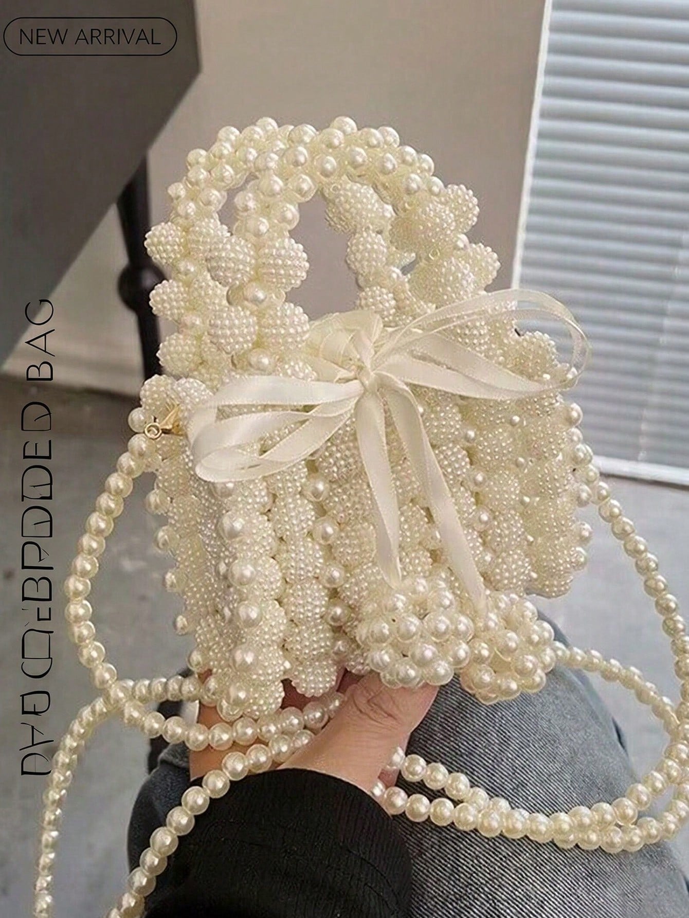 Minimalist Luxury Niche Style Mini Pearl Handbag For Women,Elegant Pearl Bag,Evening Bag, Crossbody Bag,Perfect For Wedding,Party, Purse,Gift For Her