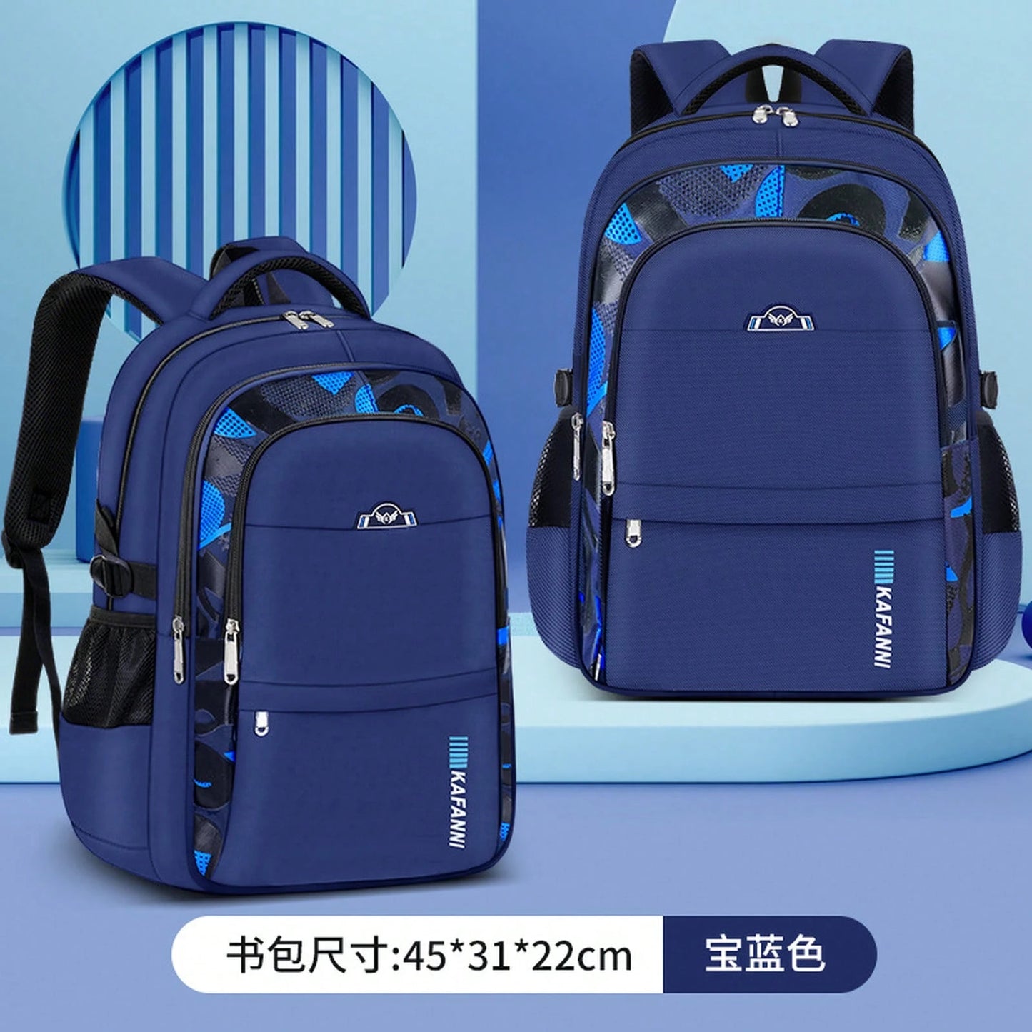 Popular Minimalist Style Large-Capacity Backpack Middle And High School Students, Adult Casual Laptop Backpack