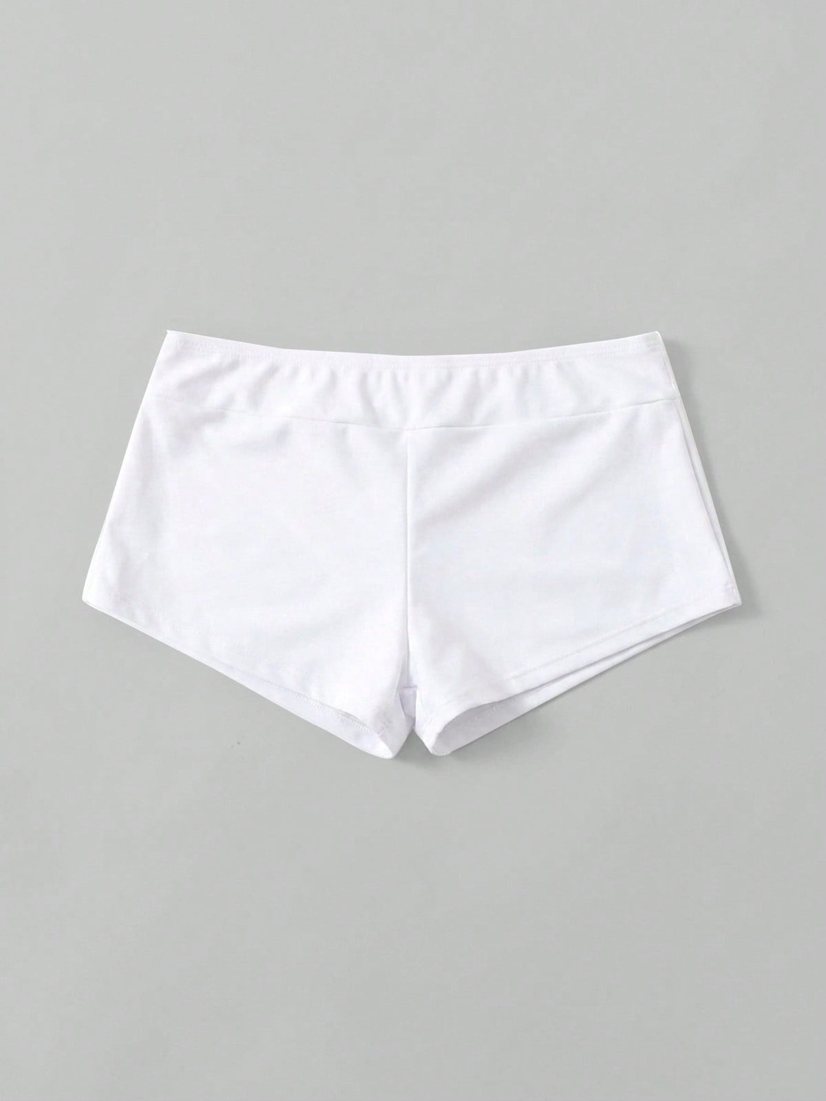 Swim Basics Women's Solid Color Casual Beach Shorts