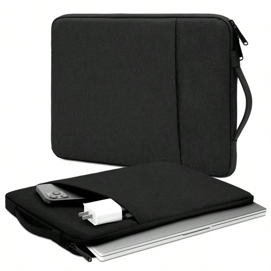 Thin Velvet Laptop Sleeve Bag, Laptop Inner Liner Pouch, Business Briefcase Tablet Protective Case Laptop Bag Laptop Case Laptop Cover For Travel Waterproof Portable For Men Laptop Bags