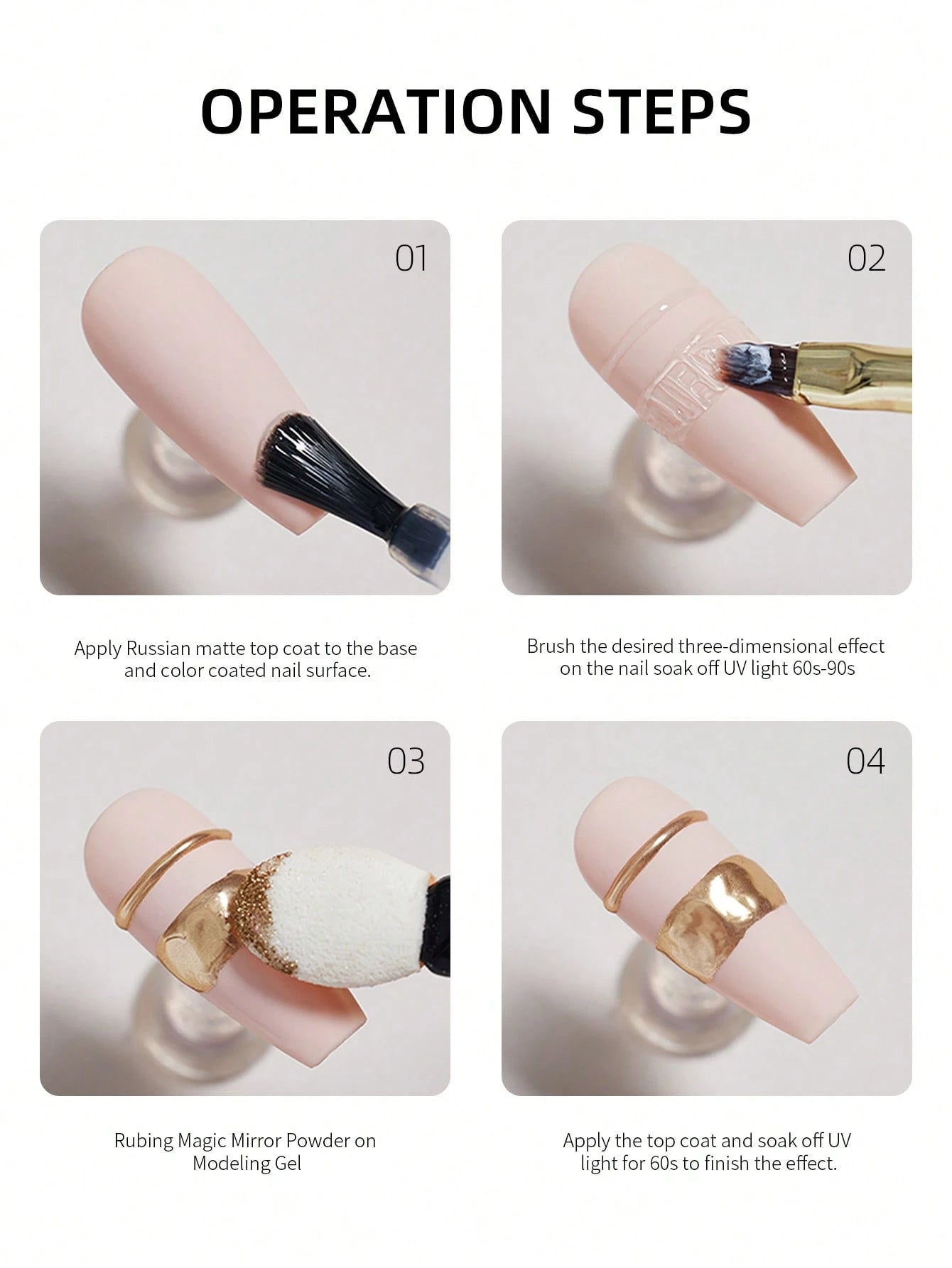 XEIJAYI 2Pcs 15ml Rubbian Matte Tap Coat For Nails,Long Lasting Clear Rubber Coat LED UV Strengthen Nails High Gloss Top Finish Gel Nail Polish