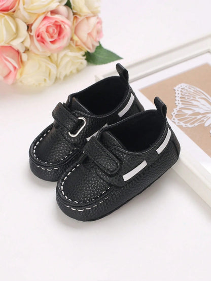 0-1 Years Soft Sole Anti-Slip Infant Shoes, Boy Formal Shoes, Comfortable Spring/Autumn Newborn Walking Shoes