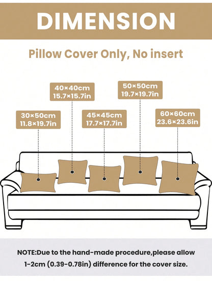 1/2/4pcs Striped Pillowcases, Cushion Covers, Bedding, Comfortable Easy-To-Care Pillowcases, Hair And Skin Care Pillowcases, Living Room Sofa Room Decor Pillowcases, Single-Sided Printed Design, No Pi