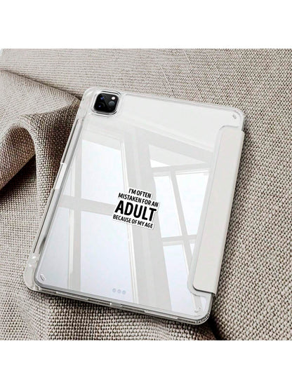 1/2/5pcs I'm Often Mistaken For An Adult BECAUSE OF MY AGE Vinyl Sticker| Funny Sarcastic Die Cut Sticker For Laptops, Cars & Water Bottles| Emotional Support & Mental Health Awareness Decal| Great