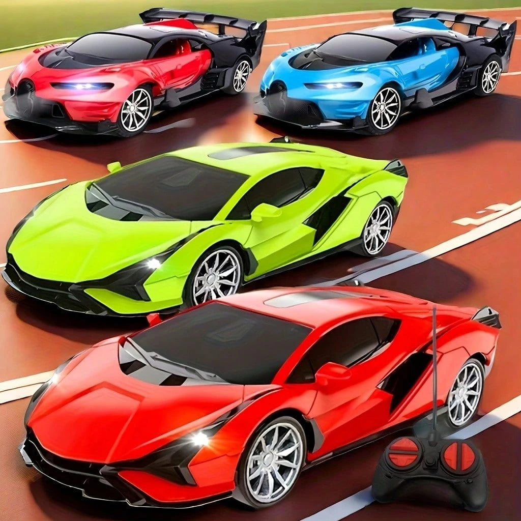 1:24 Infrared Control Remote Control Car Children's Toy Simulation Model With LED Lights, Extreme Drift Remote Control Car Toy, Birthday Gift Christmas, Halloween Gift