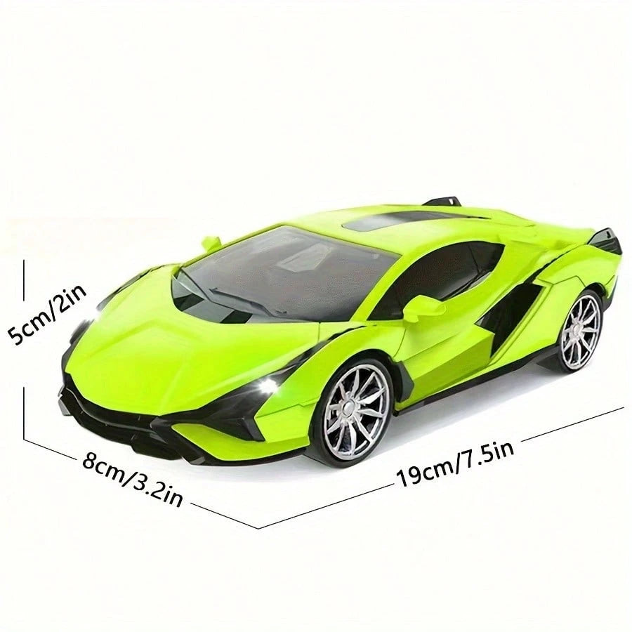 1:24 Infrared Control Remote Control Car Children's Toy Simulation Model With LED Lights, Extreme Drift Remote Control Car Toy, Birthday Gift Christmas, Halloween Gift