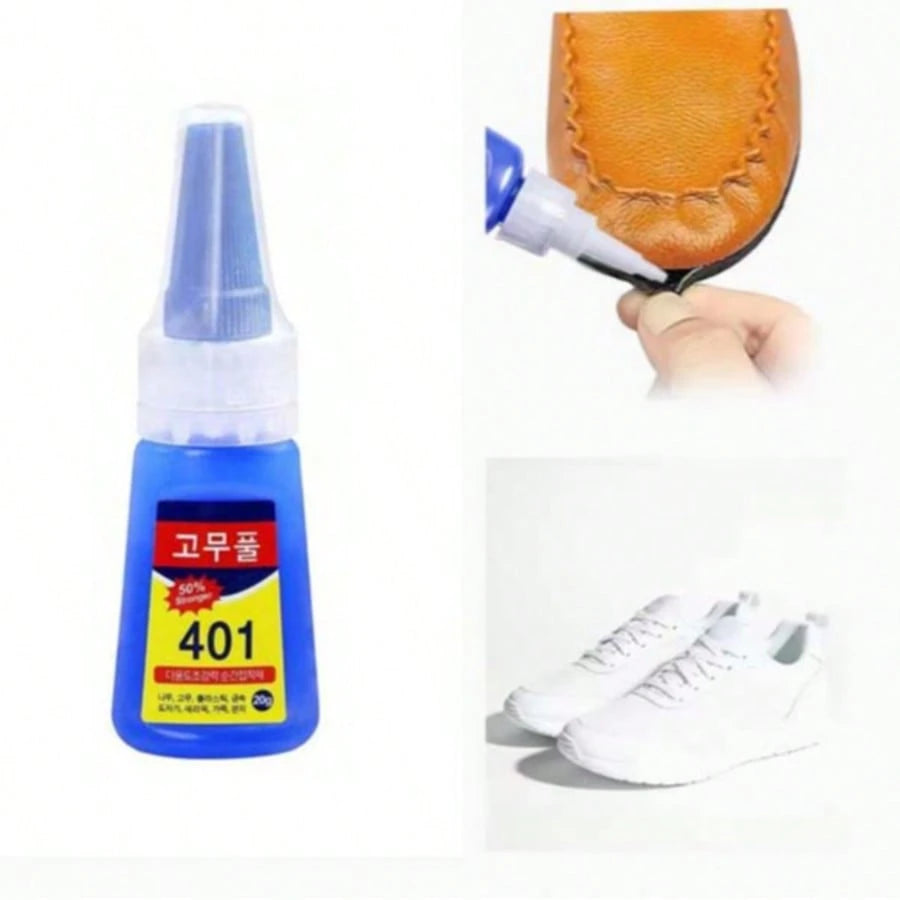 1/2pcs 401 Strong Welding Glue, Shoe Glue For Repairing Shoes, Multi-Purpose Adhesive For Ceramic, Metal, Plastic, Quick Drying Back To School