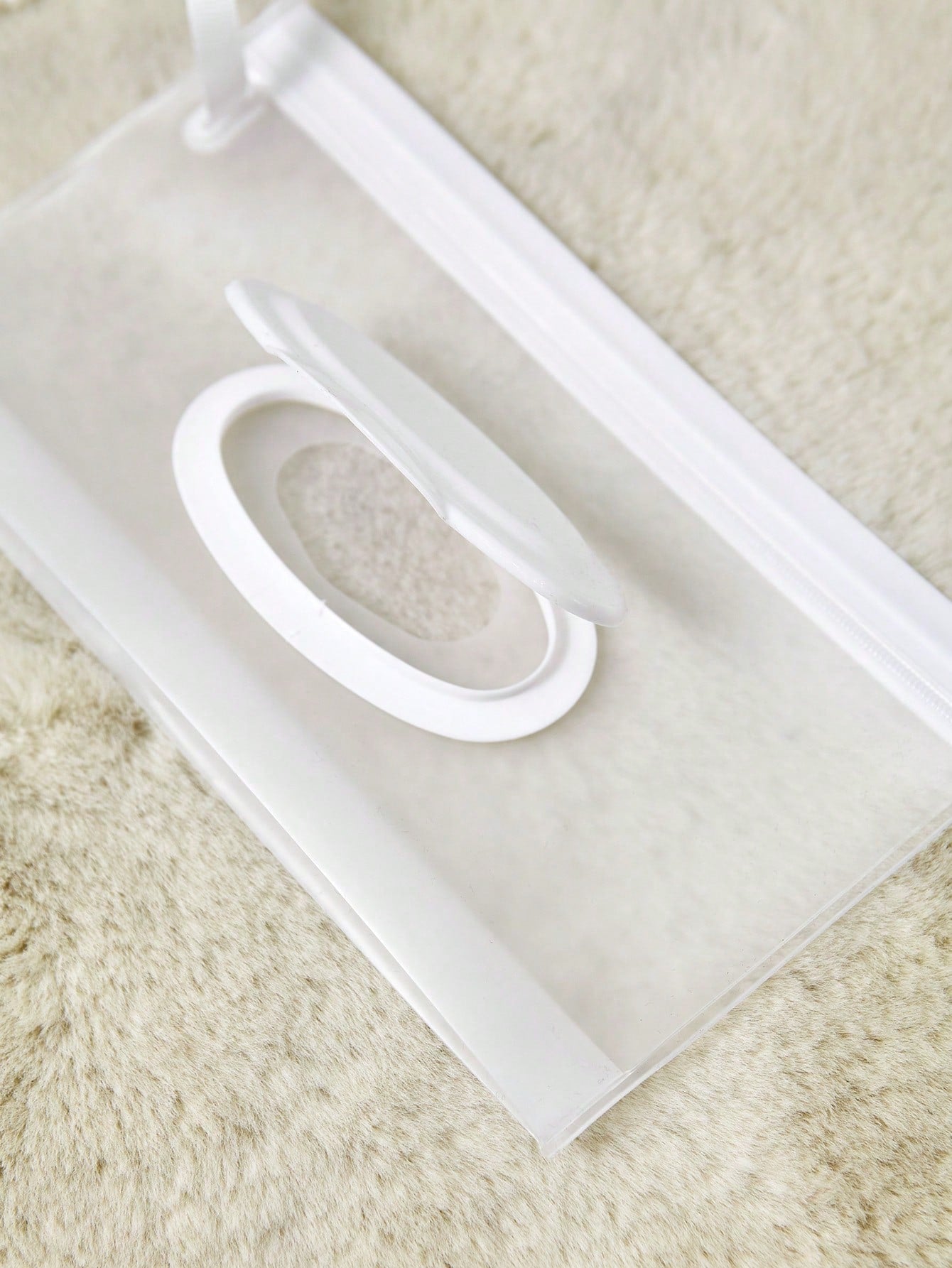 1/2pcs Portable Wet Wipes Bag, Resealable Refillable Wet Wipe Travel Pouch, Baby Hand & Mouth Tissues Storage Box