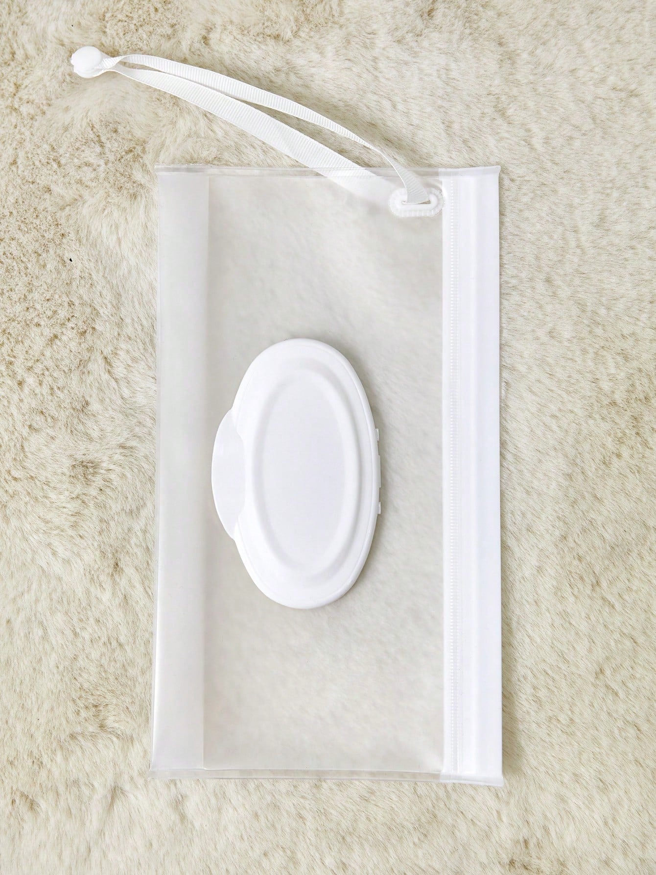 1/2pcs Portable Wet Wipes Bag, Resealable Refillable Wet Wipe Travel Pouch, Baby Hand & Mouth Tissues Storage Box