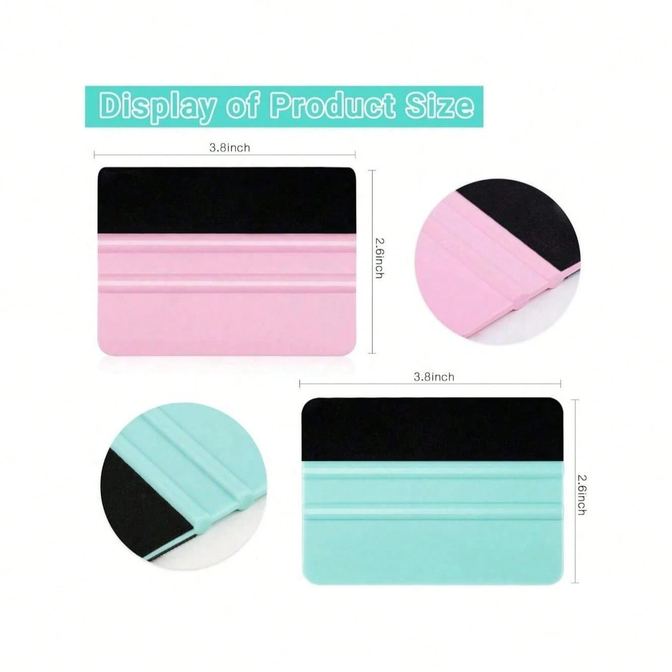 1/3/6pcs Vinyl Scraper Tools, Suitable For Vinyl Materials, Felt Scraper, Vinyl Scraper Tools, Suitable For Vinyl Craft Applications