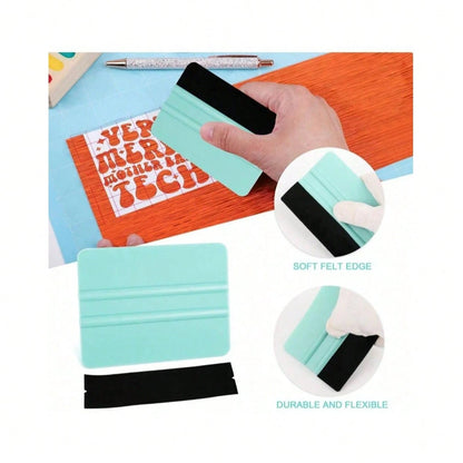 1/3/6pcs Vinyl Scraper Tools, Suitable For Vinyl Materials, Felt Scraper, Vinyl Scraper Tools, Suitable For Vinyl Craft Applications