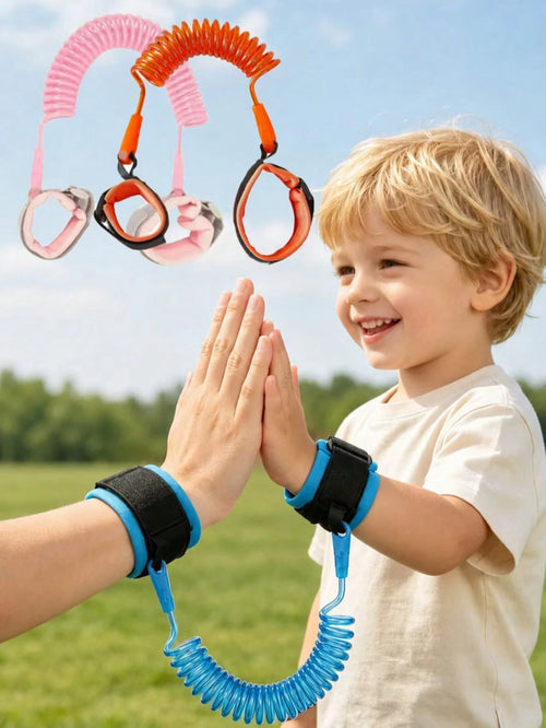 1.5M Children Anti-Lost Wrist Link Tether Strap, Random Color