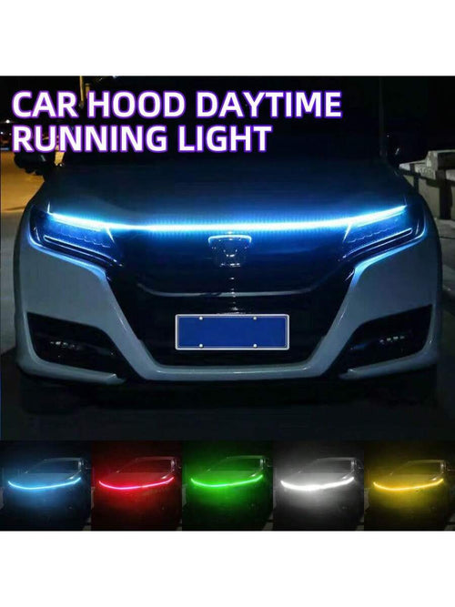 1.5M Flexible LED Hood Light, Car Hood Light Strip, Universal 12V Car Hood Light Strip, Flexible LED, Suitable For Cars, SUV, Trucks
