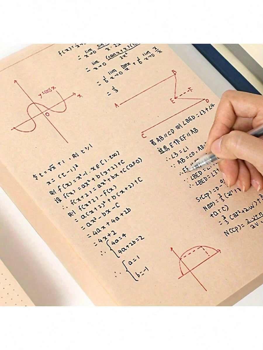1 Book With 320 Wood Pulp Sketch Papers, Multipurpose Papers Suitable For Note-Taking, Calculation, Sketching, Painting, Eye-Protecting Sketch Papers For School Life In Autumn