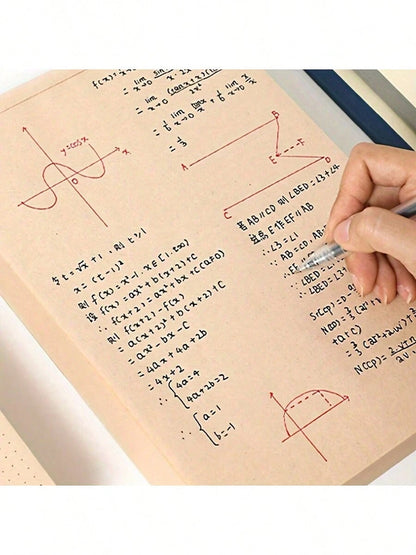 1 Book With 320 Wood Pulp Sketch Papers, Multipurpose Papers Suitable For Note-Taking, Calculation, Sketching, Painting, Eye-Protecting Sketch Papers For School Life In Autumn