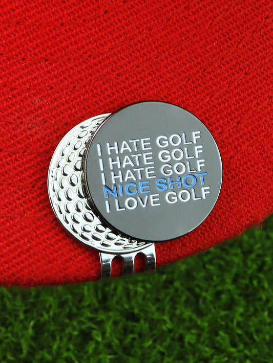 1 Pack Golf Mark- Hat Clip And Position Mark, Metal Golf Hat Clip Mark Mark Mark Mark. The Perfect Golf Gift