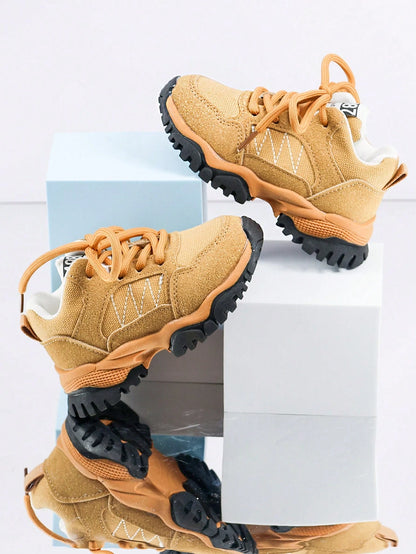 1 Pair Baby Sports Shoes Spring/Autumn Fashion New Children's White Shoes Soft Sole Anti-Slip Boys Casual Sneakers Breathable Shoes Soft Upper Breathable Sports Shoes, Suitable For Boys And Girls- Ca