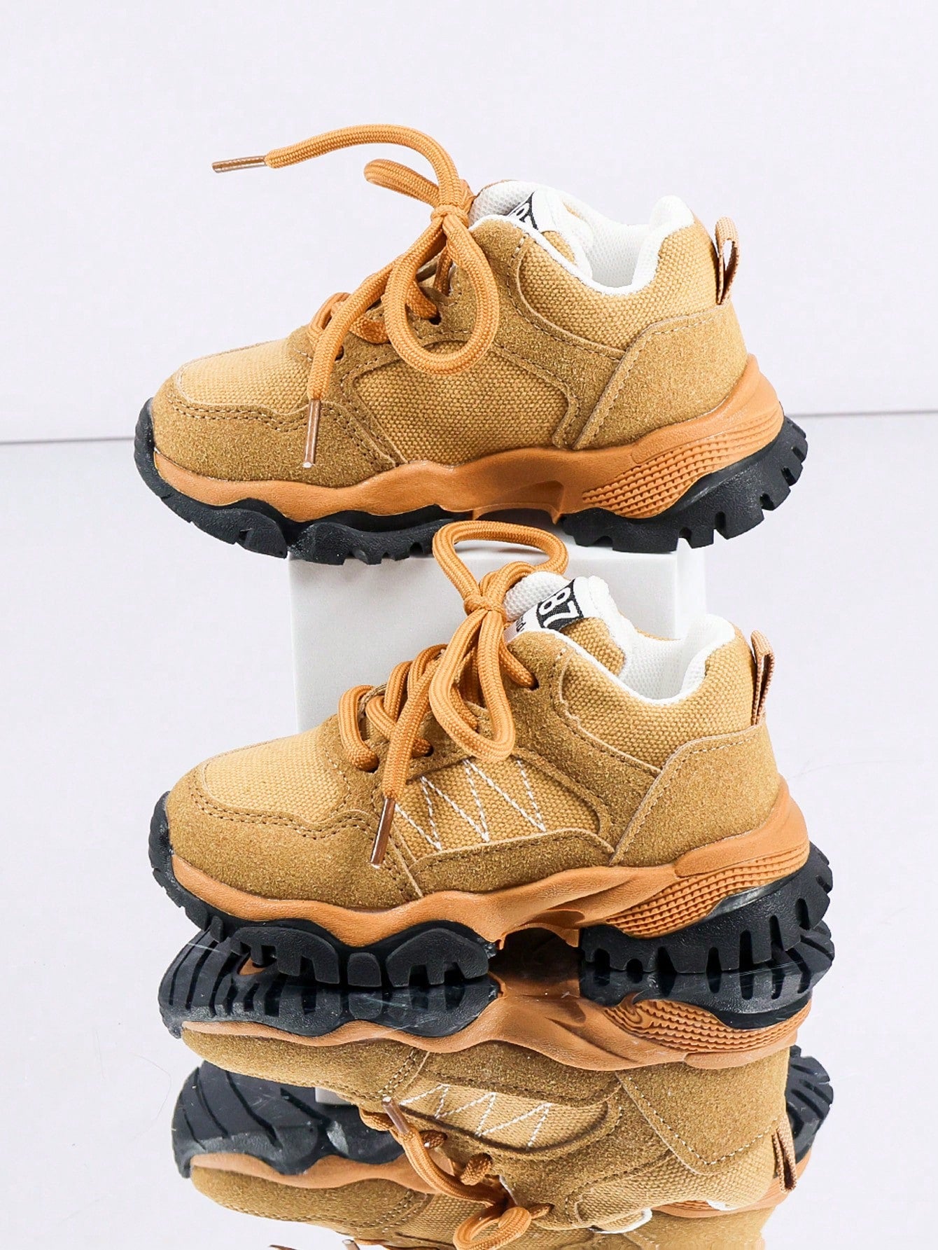 1 Pair Baby Sports Shoes Spring/Autumn Fashion New Children's White Shoes Soft Sole Anti-Slip Boys Casual Sneakers Breathable Shoes Soft Upper Breathable Sports Shoes, Suitable For Boys And Girls- Ca