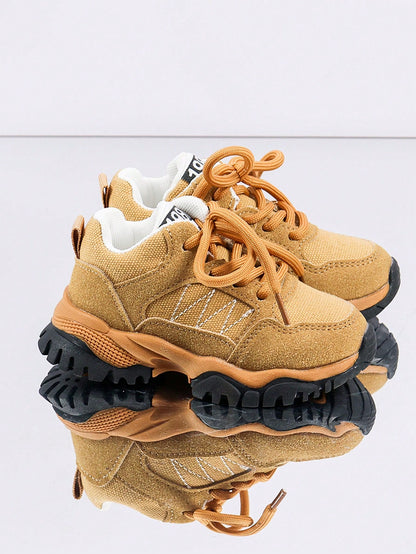 1 Pair Baby Sports Shoes Spring/Autumn Fashion New Children's White Shoes Soft Sole Anti-Slip Boys Casual Sneakers Breathable Shoes Soft Upper Breathable Sports Shoes, Suitable For Boys And Girls- Ca
