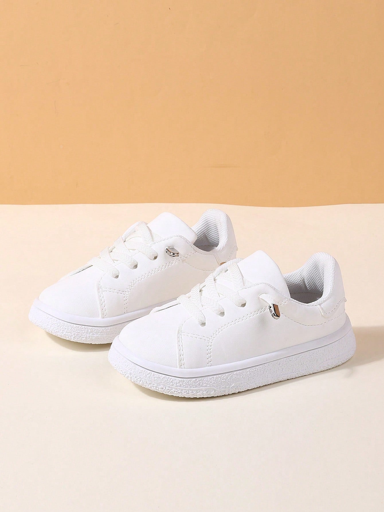 1 Pair Casual Comfortable Elastic Band Design Sports Shoes For Boys And Girls