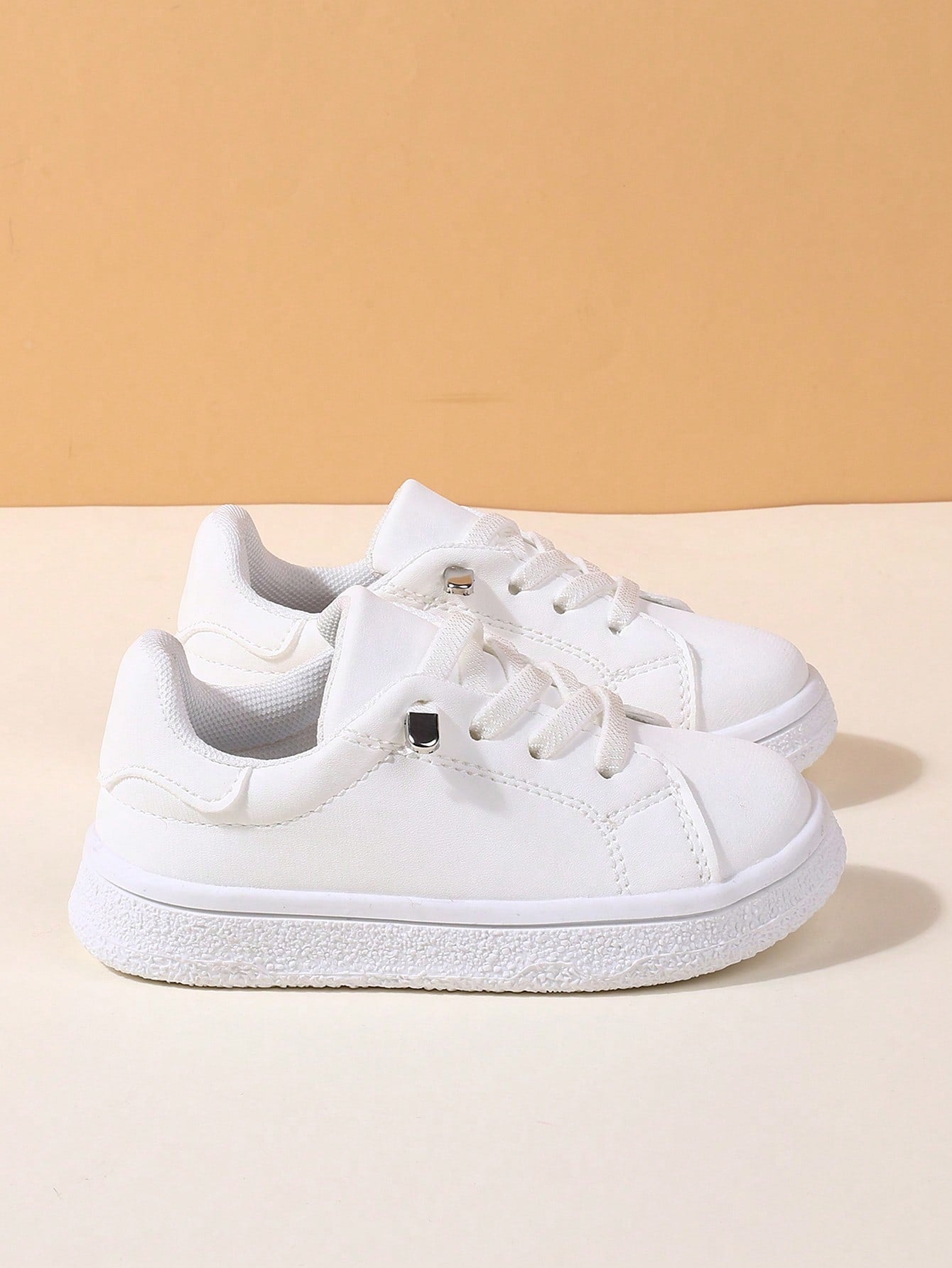 1 Pair Casual Comfortable Elastic Band Design Sports Shoes For Boys And Girls