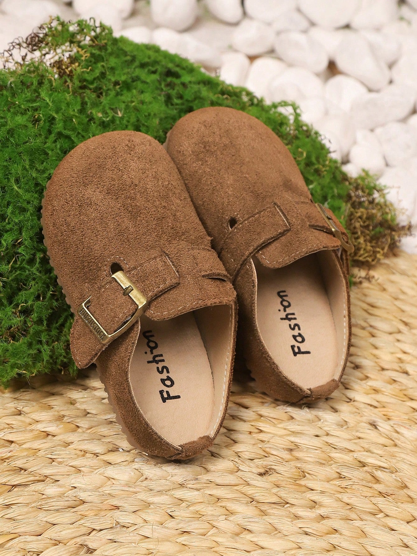 1 Pair Kids Non-Slip Soft Sole Closed Toe Fashion Casual Flat Slippers Suitable For Spring And Summer Outdoor Wear
