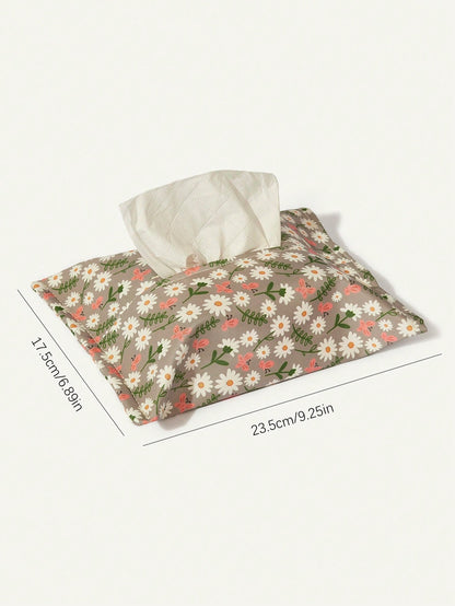 1-Piece Paper Towel Cover Paper Towel Bag Paper Drawing Bag Fabric Car Paper Bag Home Storage Paper Towel Bag