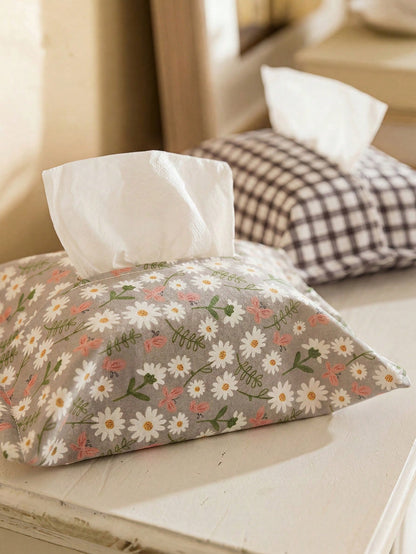 1-Piece Paper Towel Cover Paper Towel Bag Paper Drawing Bag Fabric Car Paper Bag Home Storage Paper Towel Bag