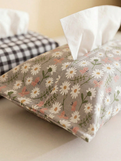 1-Piece Paper Towel Cover Paper Towel Bag Paper Drawing Bag Fabric Car Paper Bag Home Storage Paper Towel Bag