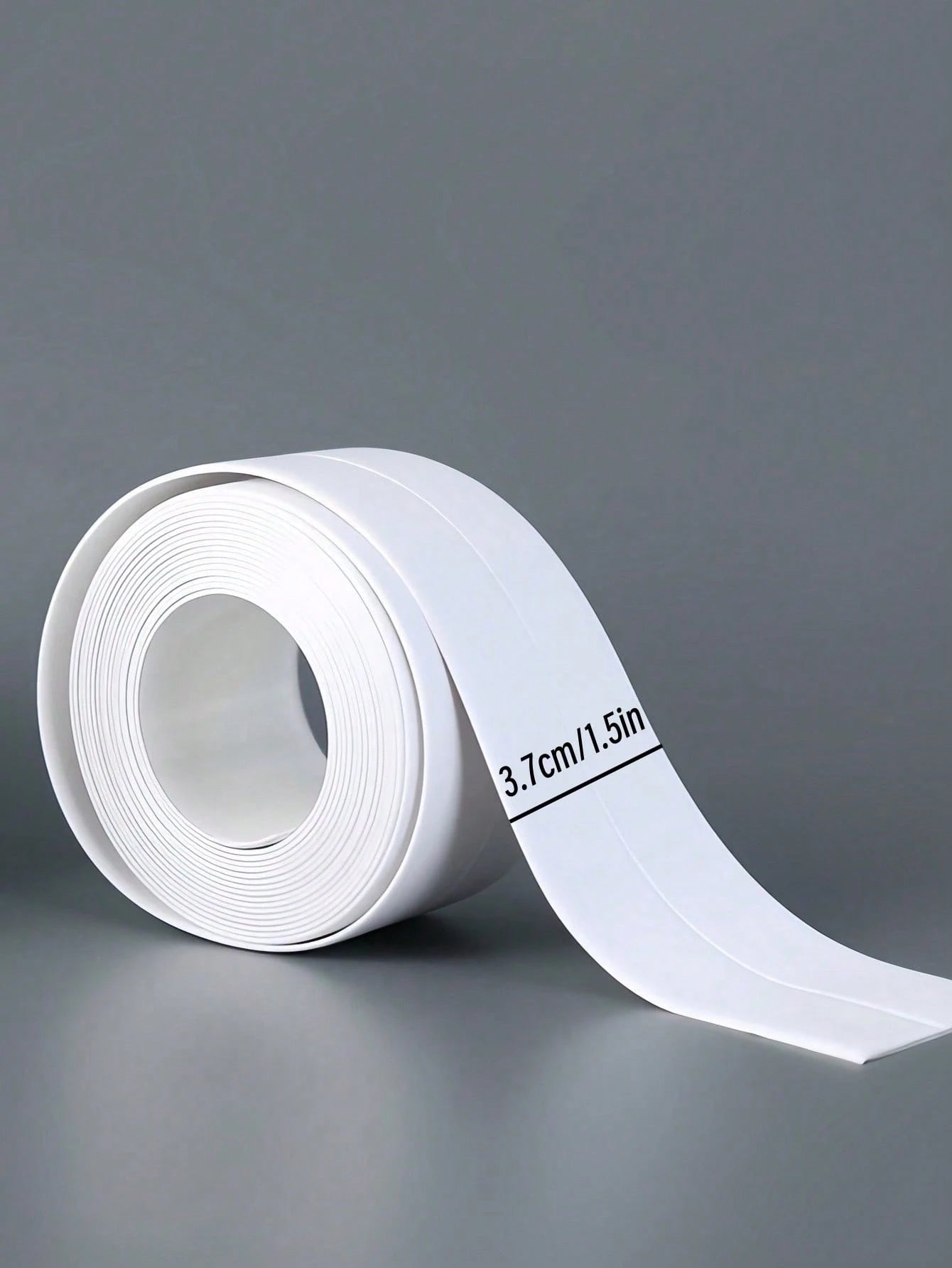 1 Roll Mold-Resistant PVC Self-Adhesive Sealing Tape, Waterproof Anti-Moisture Caulk Tape Sealant, Durable Acrylic Adhesive, Suitable For Bathroom Tub, Toilet, Kitchen Sink, Wall Stain Sealing