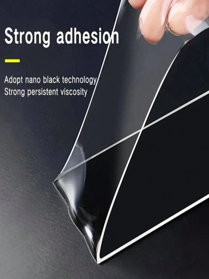 1 Roll Of Transparent Double-Sided Tape Reusable Strong Sticky Multi-Purpose Waterproof Transparent Double-Sided Tape- Suitable For Home, Kitchen, Office And Car Super Strong Double-Sided Tape Super