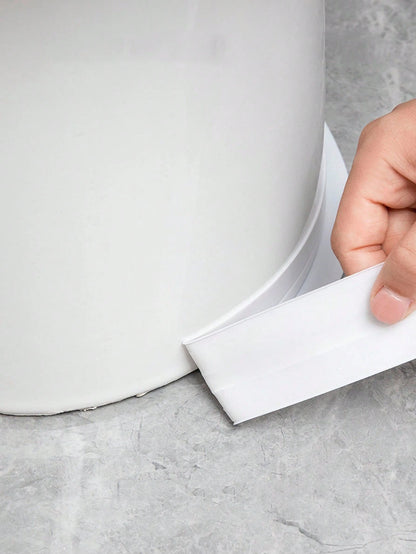 1 Roll PVC Waterproof Self-Adhesive Sealant Tape For Crack Crevice, Suitable For Kitchen, Bathroom, Bathtub