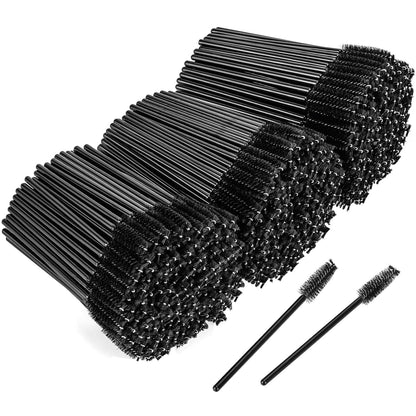 100/200/500 Disposable Mascara Wand Bobbin Mascara Brush Is Suitable For Lengthening Eyebrows/Eyelashes And Cosmetics (Black).,Giveaways,Travel,Cheap Stuff,Travel Essential