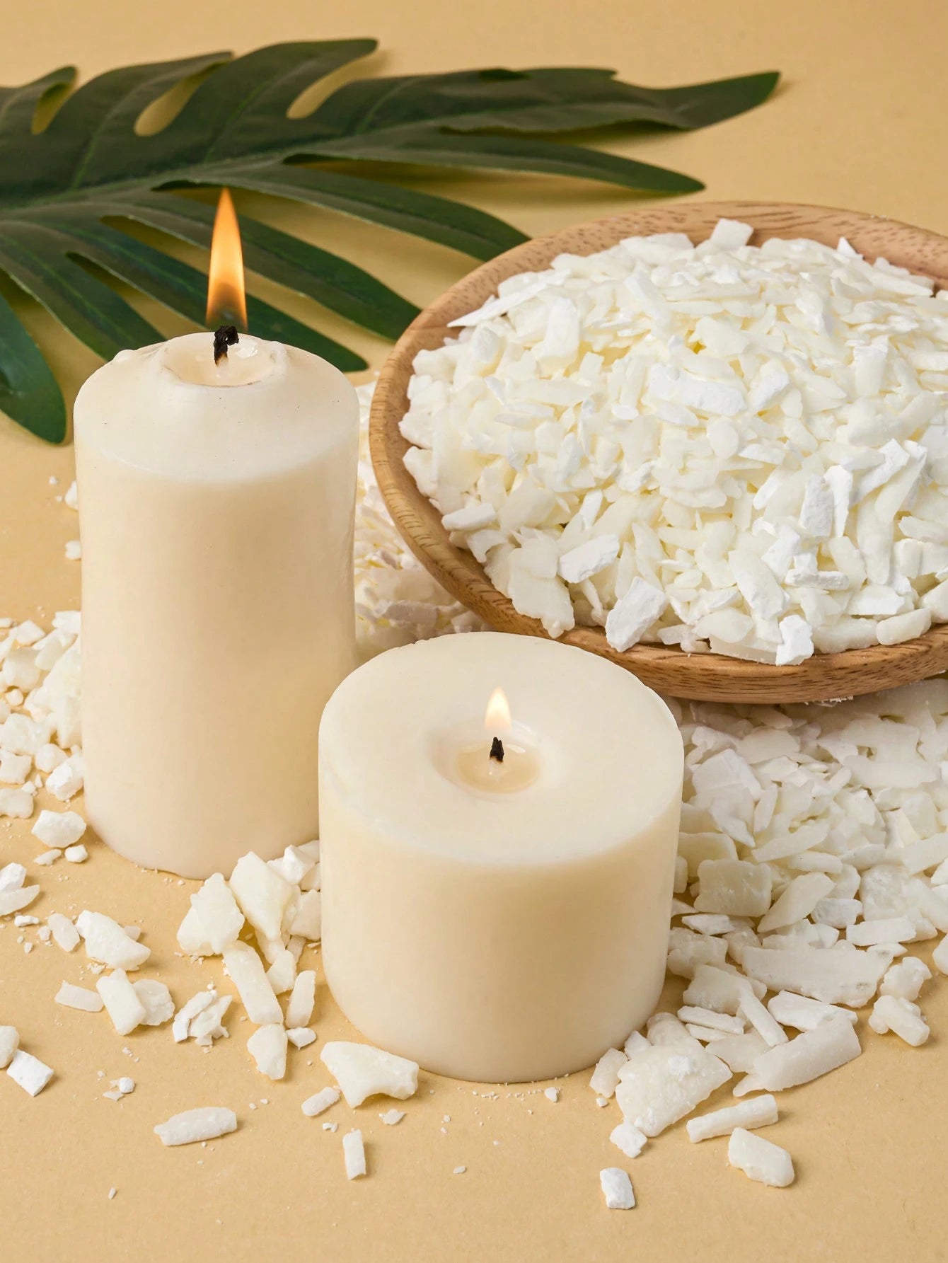 100g/200g/1000g Soy Wax, DIY Candle Making Material, 0.22lb/0.44lb/2.2lb Soy Wax, Candle Making Supplies