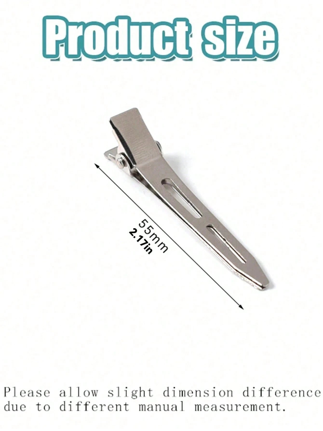 100pcs 5.5cm Fluffy Hair Root Clips, Designed For Hair Salons, High Quality. DIY Hair Styling Tool, Easily Create Voluminous Hair Roots, Add Hair Texture, Perfect Choice For Hair Styling