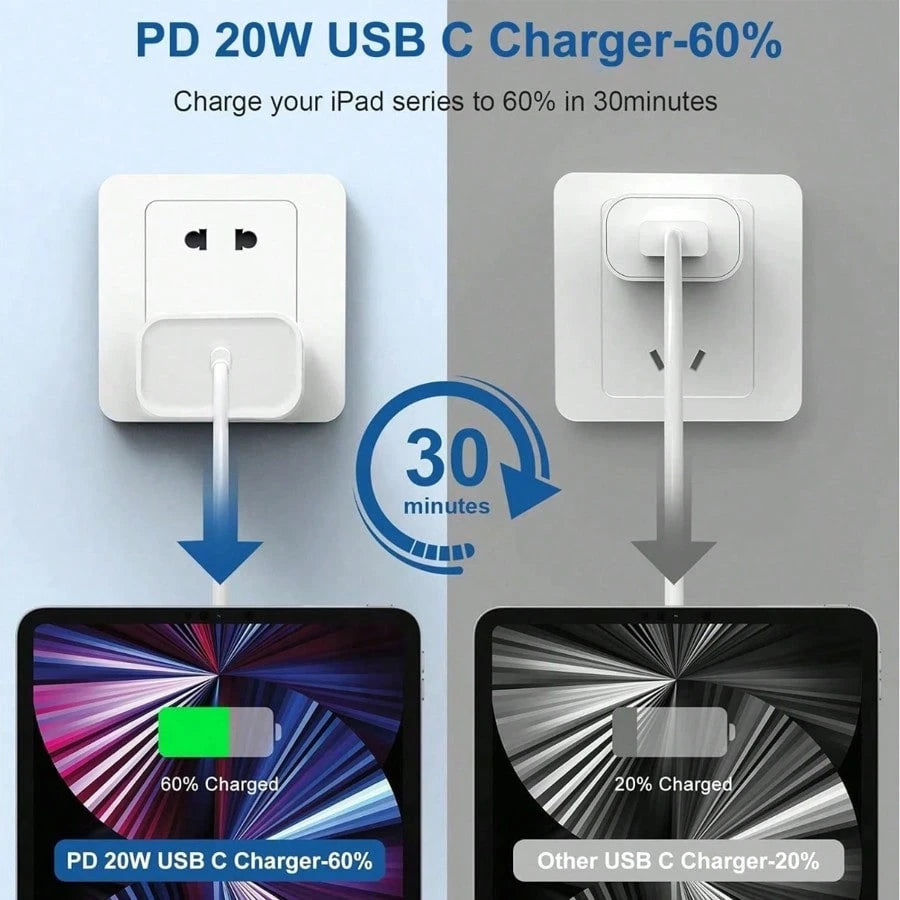10FT/3M For Phone 15 16 Charger Fast Charging, 10 FT Long USB C Charger Cord With 20W Type C Phone Fast Charging Block For Phone 16/16 Pro/16 Pro Max/16 Plus, Phone 15/15 Pro/15 Pro Max/15 Plus,Pad,An