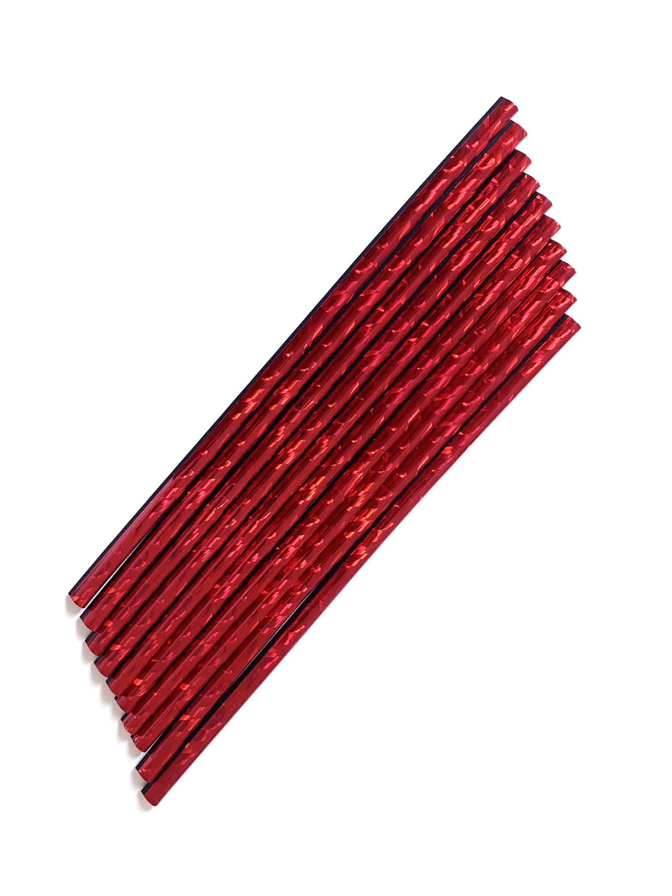 10pcs Red PVC Car Air Outlet Strip