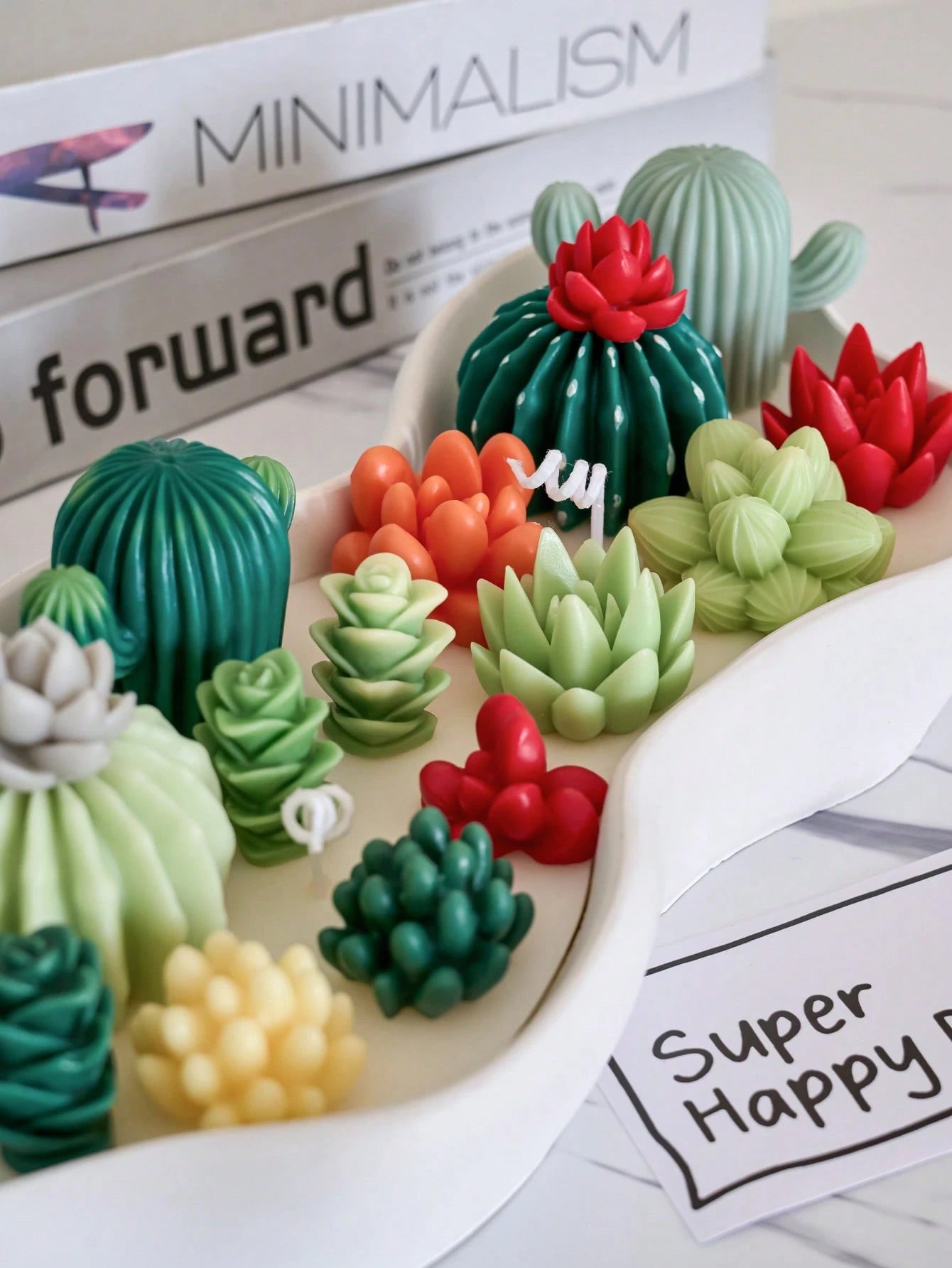 10PCS Silicone Mold For DIY Candle Making,Succulent & Cactus Plant Pot Epoxy Resin Crafting,Home Decor,Room Decor,Wedding Decor,Handmade Aromatherapy Candle Plant Mold,Soap Mould,Epoxy Resin Gypsum Mo