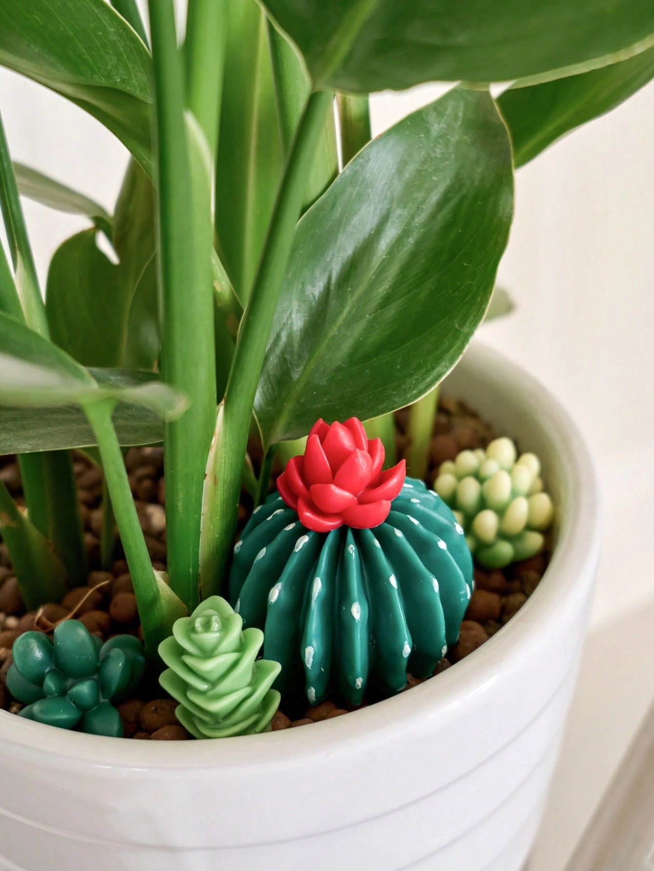 10PCS Silicone Mold For DIY Candle Making,Succulent & Cactus Plant Pot Epoxy Resin Crafting,Home Decor,Room Decor,Wedding Decor,Handmade Aromatherapy Candle Plant Mold,Soap Mould,Epoxy Resin Gypsum Mo
