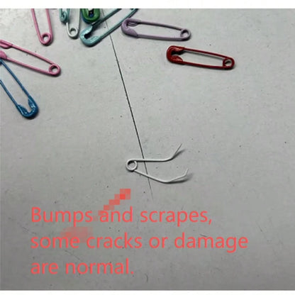 120pcs Box Mini Safety Pins, Suitable For DIY Clothing And Crafts- Black And White Colors- Durable And Rust-Resistant