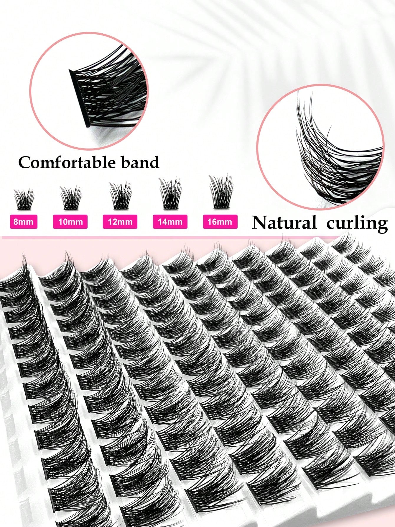 120pcs Individual False Eyelashes, DIY Eyelash Extension, Lightweight Soft Cluster Lashes For Daily Wear, Natural Looking Lash Strips