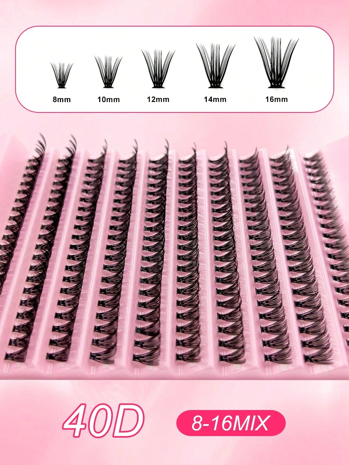 120pcs Individual False Eyelashes, DIY Eyelash Extension, Lightweight Soft Cluster Lashes For Daily Wear, Natural Looking Lash Strips