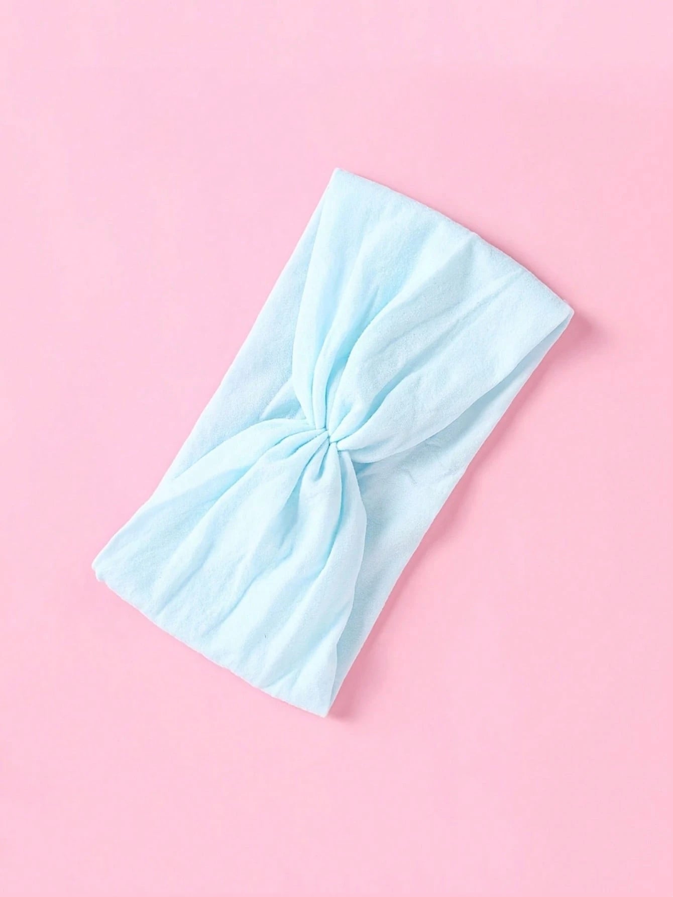 14pcs Baby Pleated Solid Color Elastic Nylon Soft Headbands, Adorable Baby Hair Accessories Set