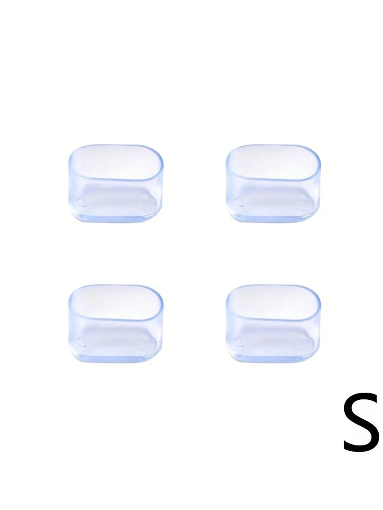 16/8/4pcs Thickened Silicone Furniture Leg Pads- Transparent Table Leg Covers, Chair Foot Pads- Silent, Noise-Reducing, Floor Protection, Wear-Resistant And Protect Chair Legs, Suitable For Sofa, St