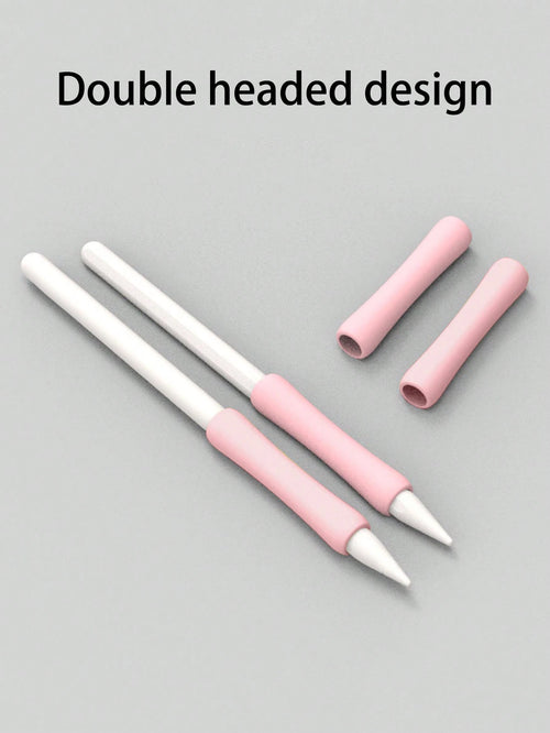 1pc/2pcs/4pcs/8pcs Silicone Pen Sleeve Grip, For 1st/2nd Generation Touch Screen Pens, Universal