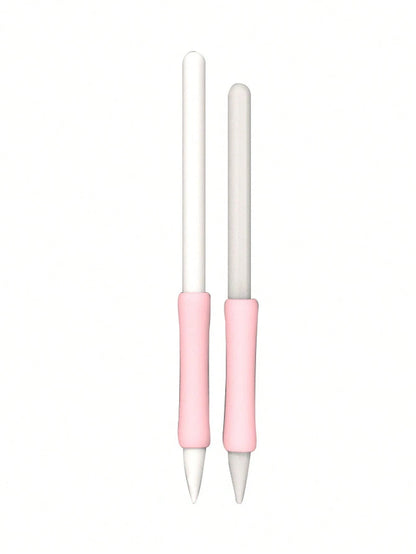 1pc/2pcs/4pcs/8pcs Silicone Pen Sleeve Grip, For 1st/2nd Generation Touch Screen Pens, Universal
