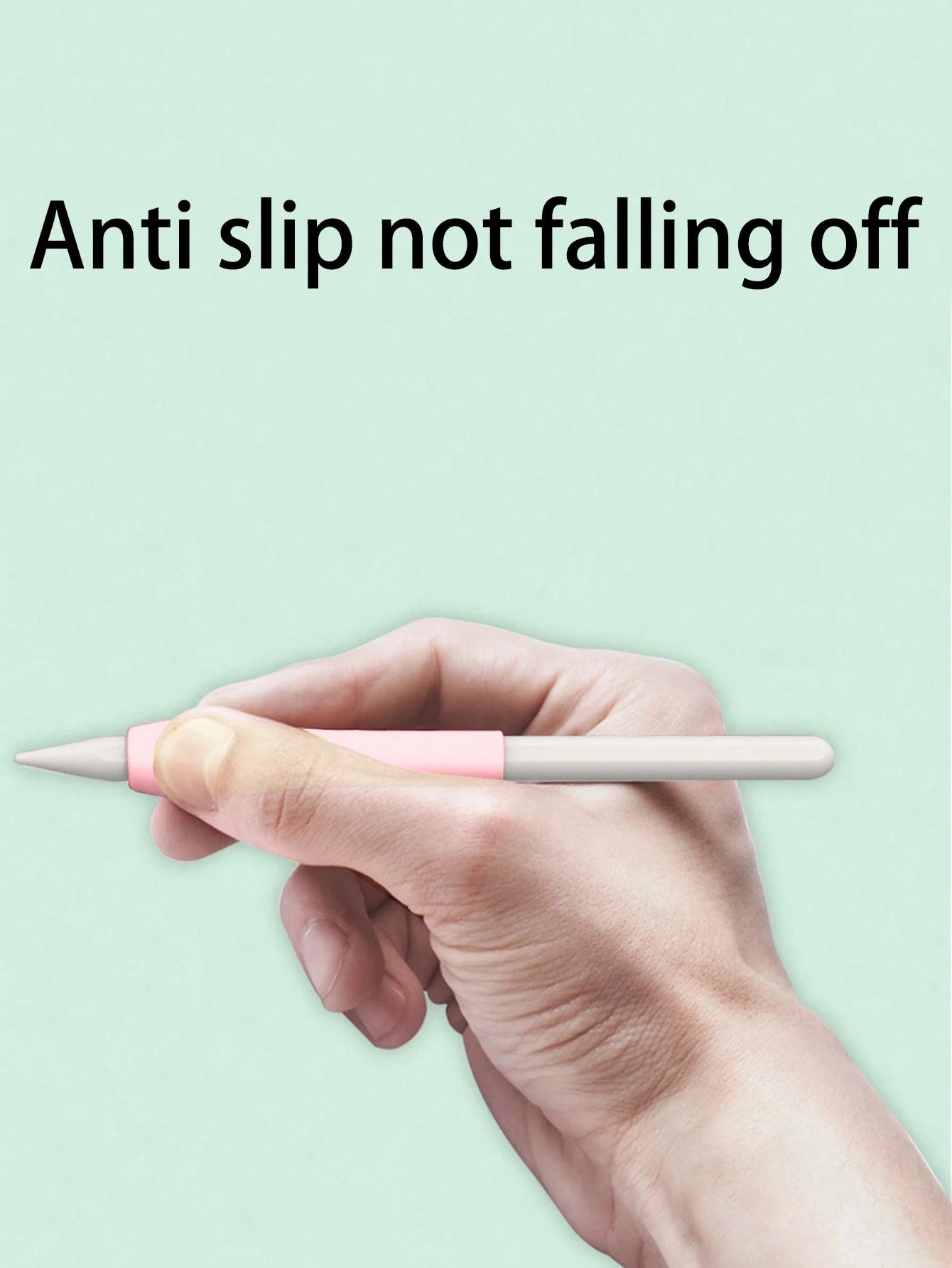 1pc/2pcs/4pcs/8pcs Silicone Pen Sleeve Grip, For 1st/2nd Generation Touch Screen Pens, Universal